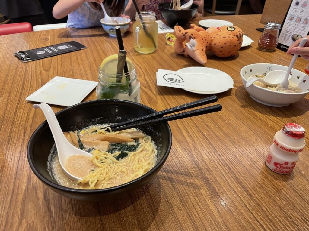 Vegetarian Ramen Ippudo (Marina Bay Sands Singapore)