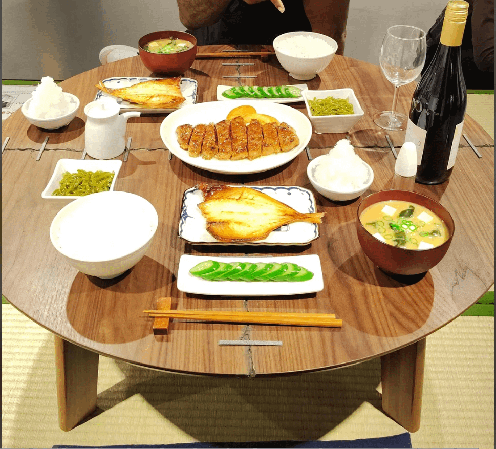 Could anyone please identify these dishes? I recognize the Miso soup, but what about the rest?