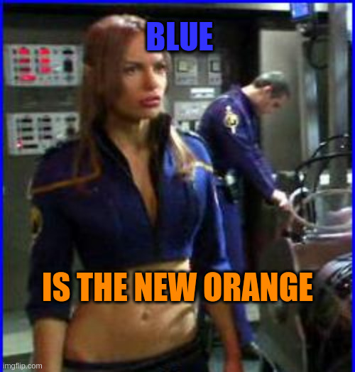 blue