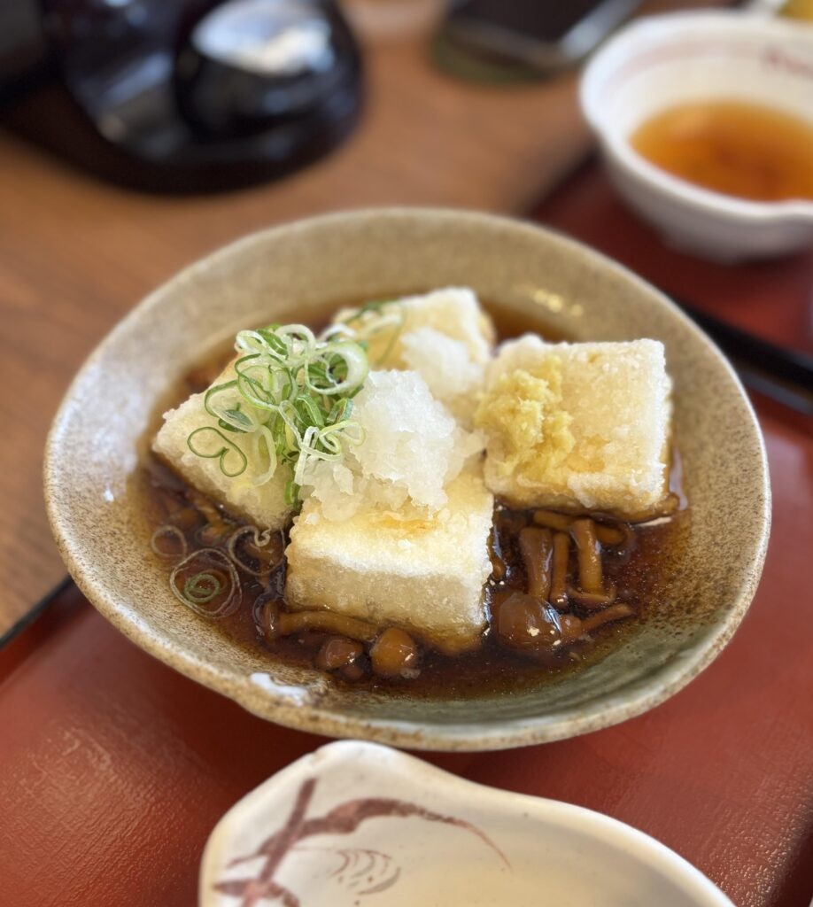 Agedashi dofu