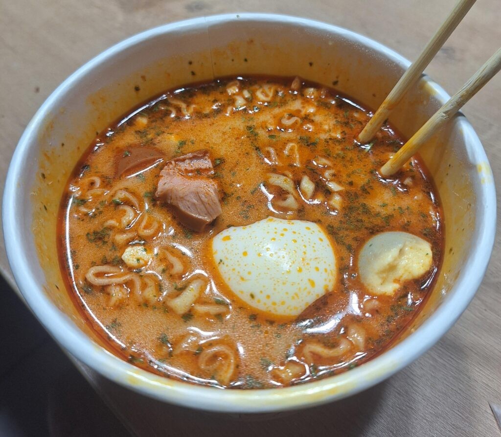 ramen made from fire!